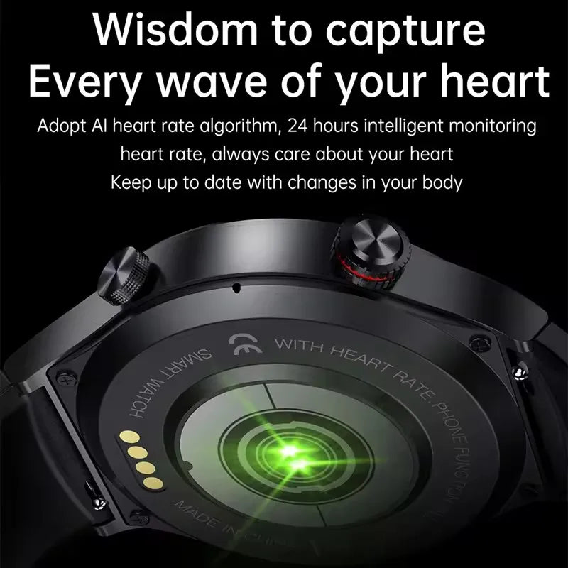 Men's Smart Watch – GPS | Bluetooth Calling | ECG Heart Monitor | Waterproof
