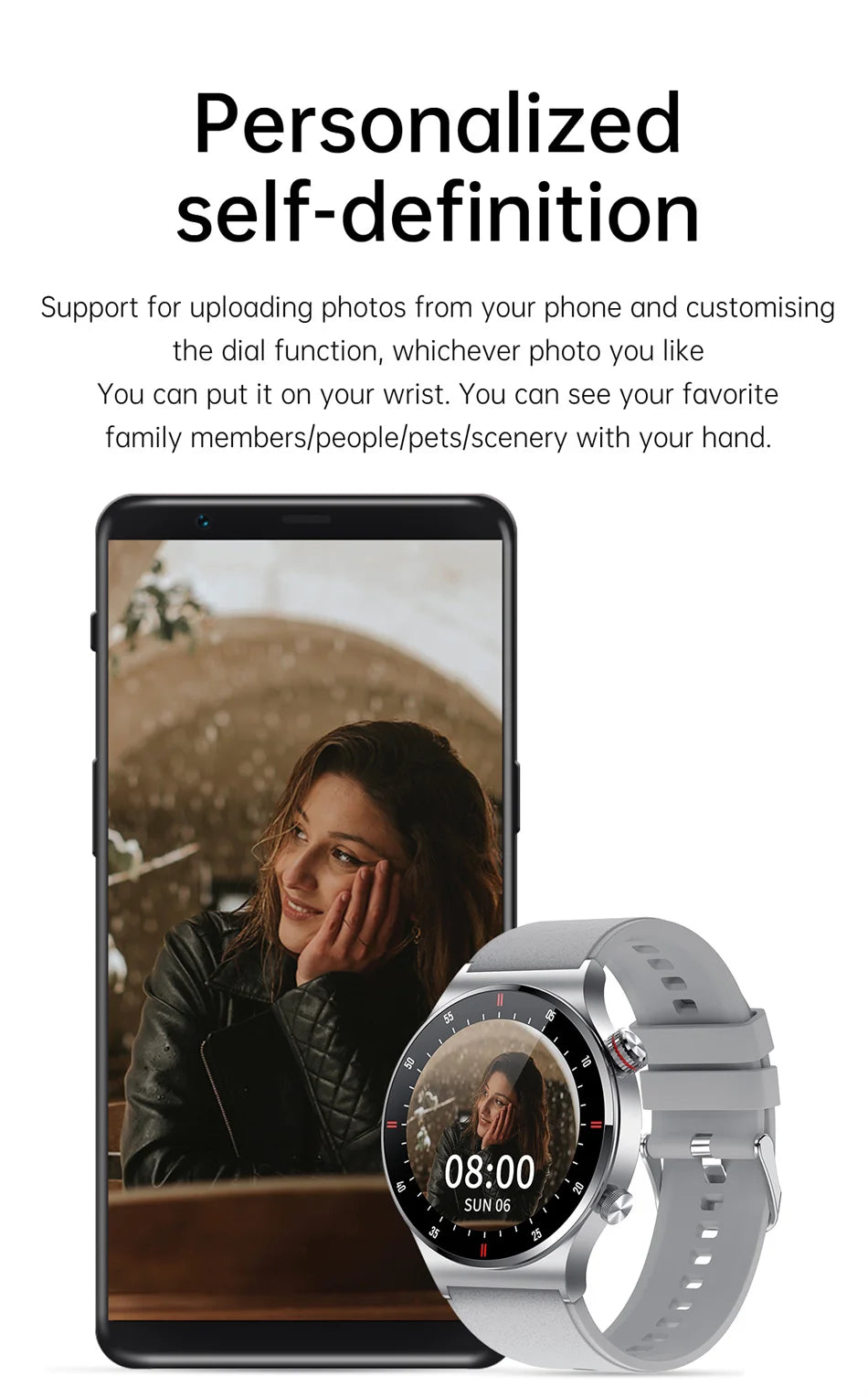 Men's Smart Watch – GPS | Bluetooth Calling | ECG Heart Monitor | Waterproof