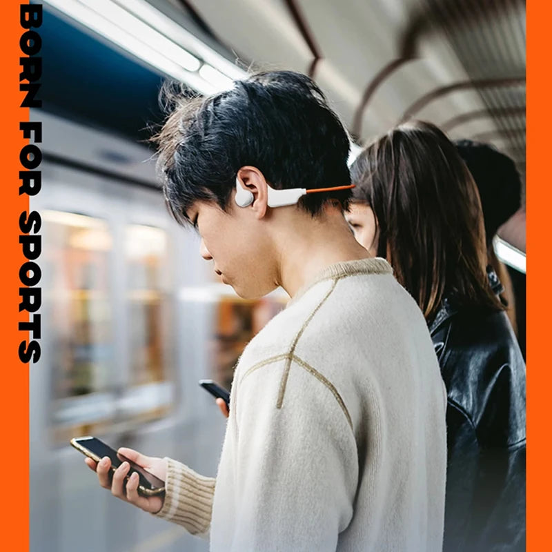 Bone Conduction Headphones IPX8 Waterproof MP3 32GB Bluetooth5.4 Wireless Headphones With Mic Swimming Sports Fitness 2026