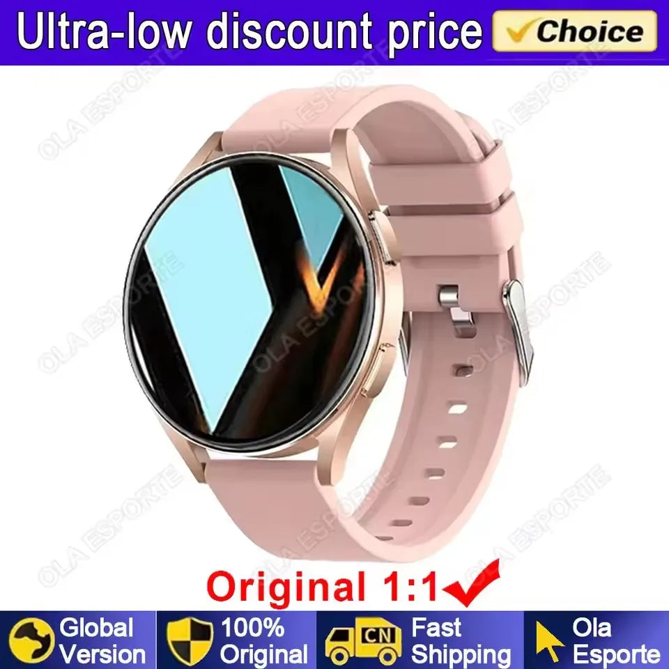 Women's Smart Watch – Bluetooth Calling | Heart Rate & Sleep Monitor | Waterproof