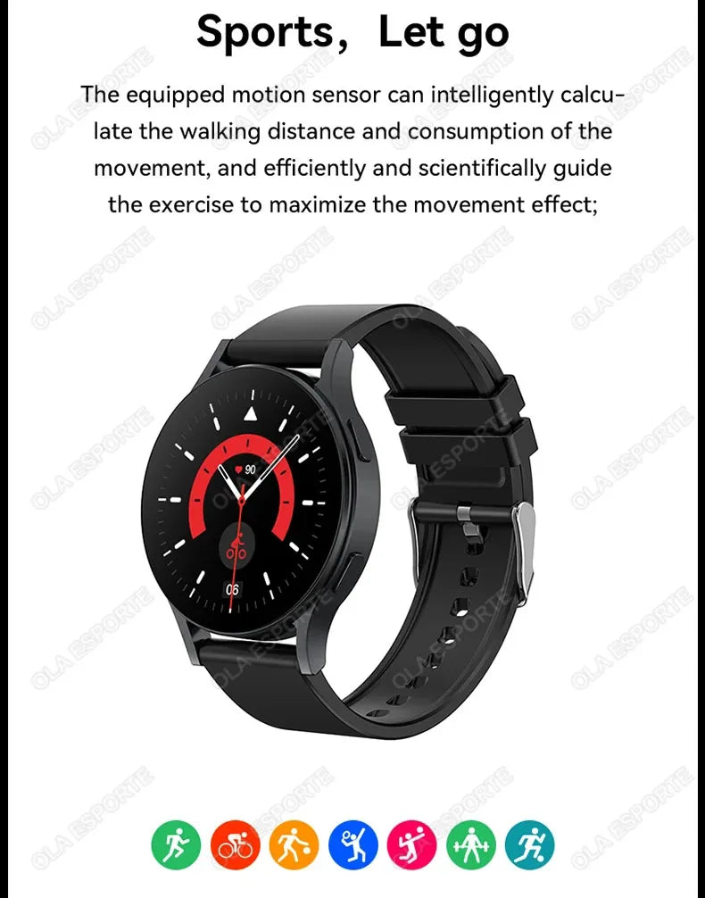 Women's Smart Watch – Bluetooth Calling | Heart Rate & Sleep Monitor | Waterproof