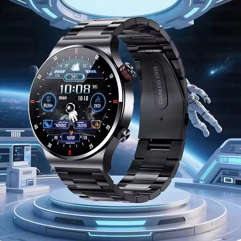 Men's Smart Watch – GPS | Bluetooth Calling | ECG Heart Monitor | Waterproof