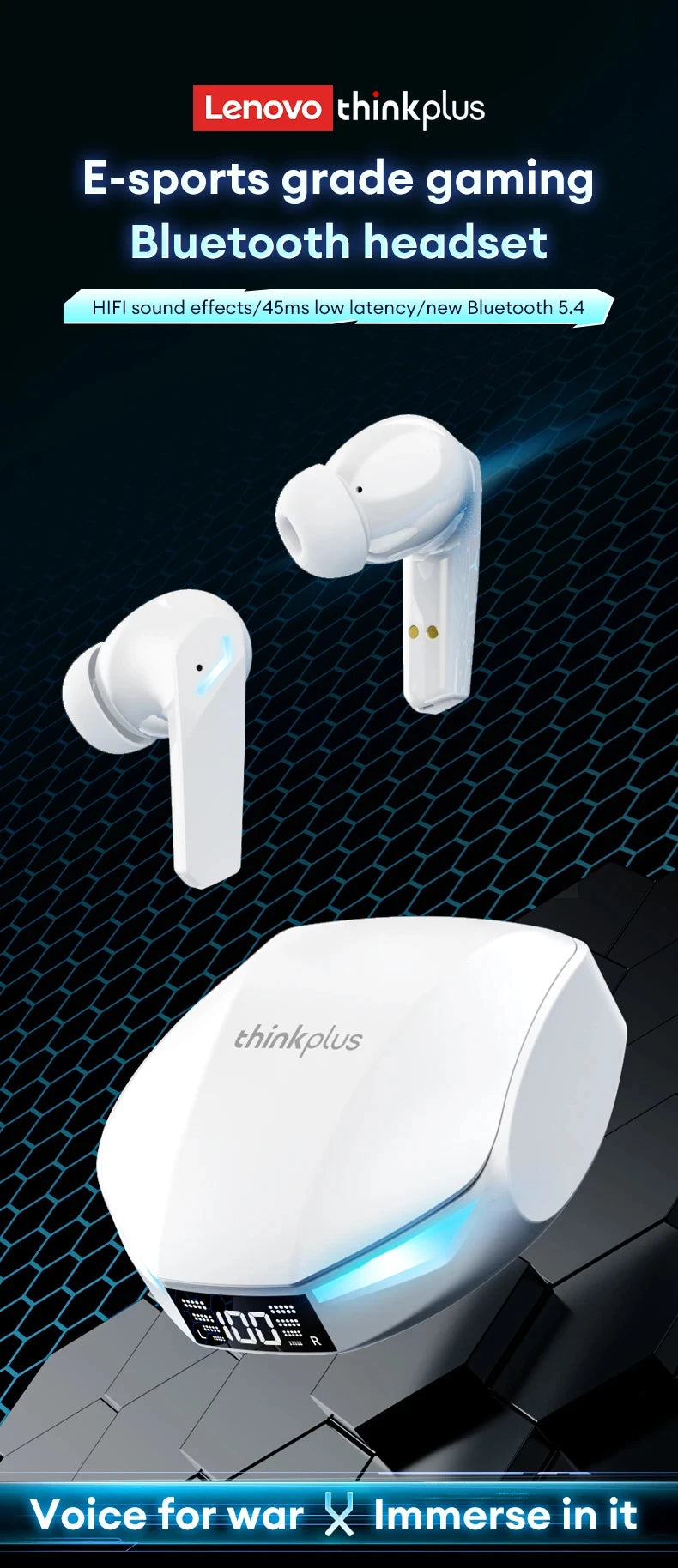 Lenovo XT53 Wireless Earphones