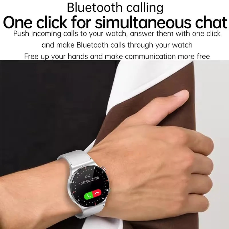 Men's Smart Watch – GPS | Bluetooth Calling | ECG Heart Monitor | Waterproof