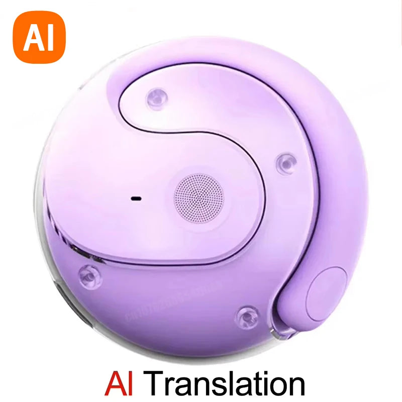 AI Translation Earphones – 144 Languages | Real-Time | Bluetooth 5.4