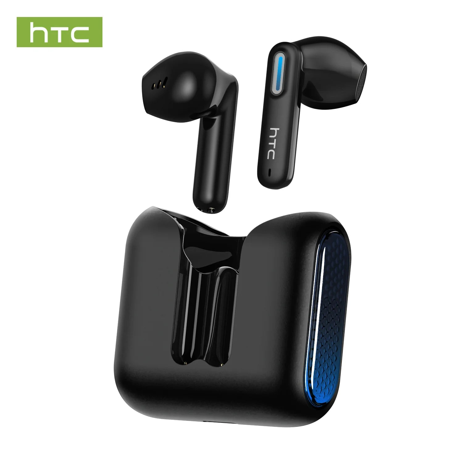 HTC NE49 AI Translator Earbuds – 40H Battery | ENC Noise Cancelling | Bluetooth 5.3