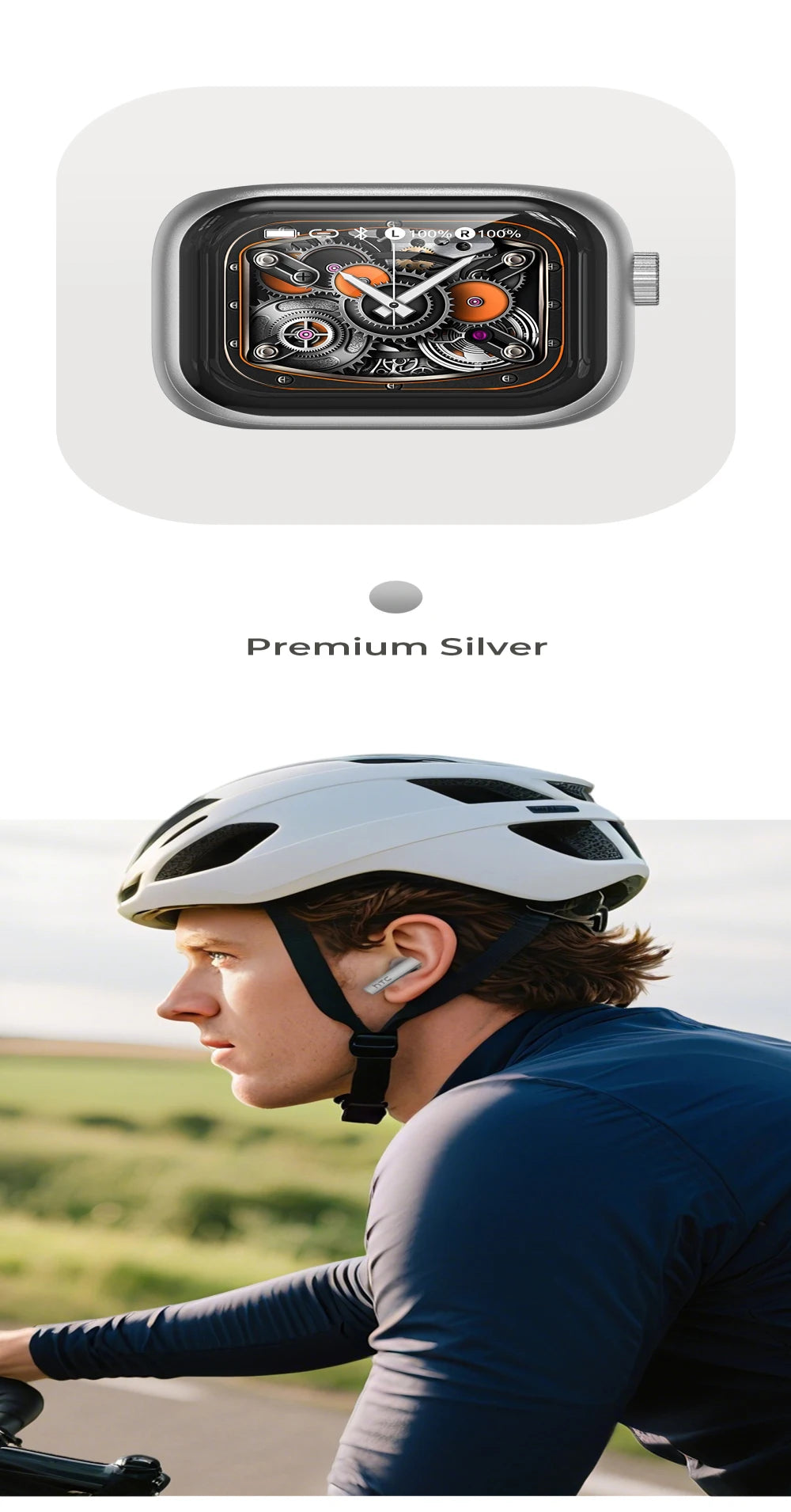 HTC NE40 AI Translator Earphones – Bluetooth | 40H Battery | 144 Languages