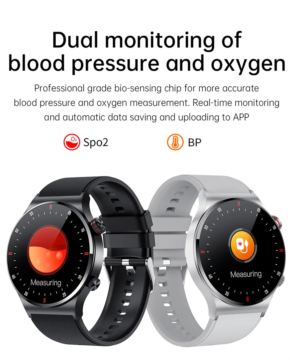 Men's Smart Watch – GPS | Bluetooth Calling | ECG Heart Monitor | Waterproof