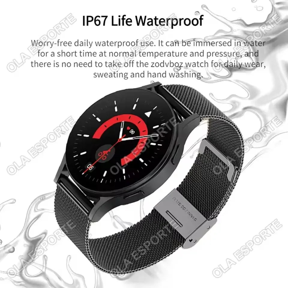 Women's Smart Watch – Bluetooth Calling | Heart Rate & Sleep Monitor | Waterproof