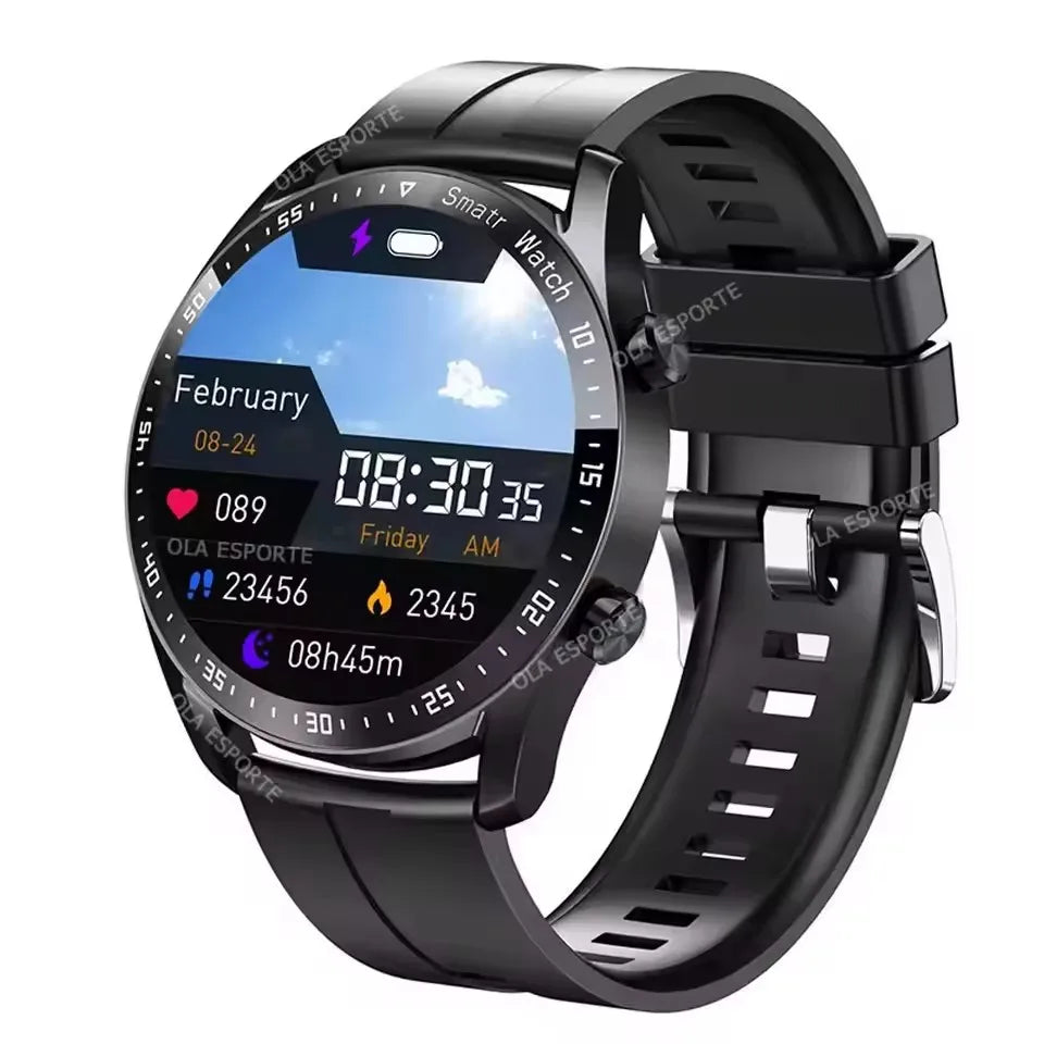 Men's Smart Watch – GPS | Bluetooth Calling | ECG Heart Monitor | Waterproof