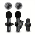 Mini Wireless Lavalier Microphone – For iPhone & Android | Plug & Play