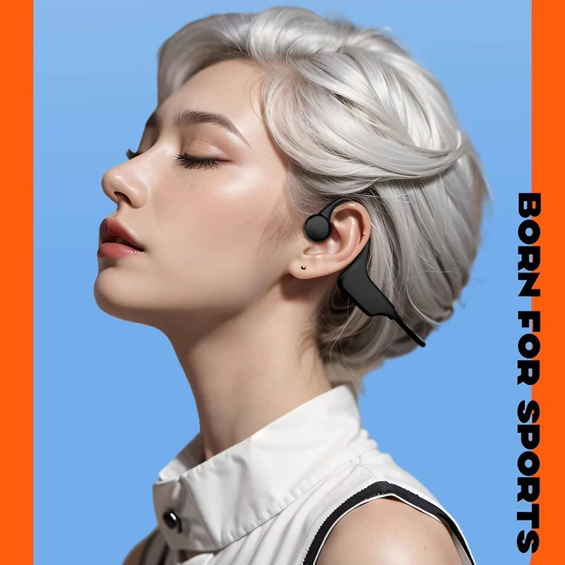 Bone Conduction Headphones IPX8 Waterproof MP3 32GB Bluetooth5.4 Wireless Headphones With Mic Swimming Sports Fitness 2026