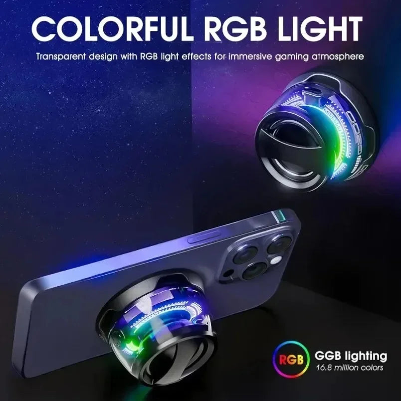 Mini RGB Bluetooth Speaker – Phone Stand | Portable | Stereo Sound