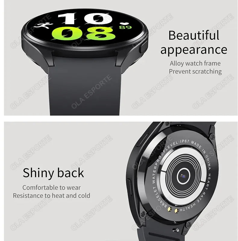 Women's Smart Watch – Bluetooth Calling | Heart Rate & Sleep Monitor | Waterproof